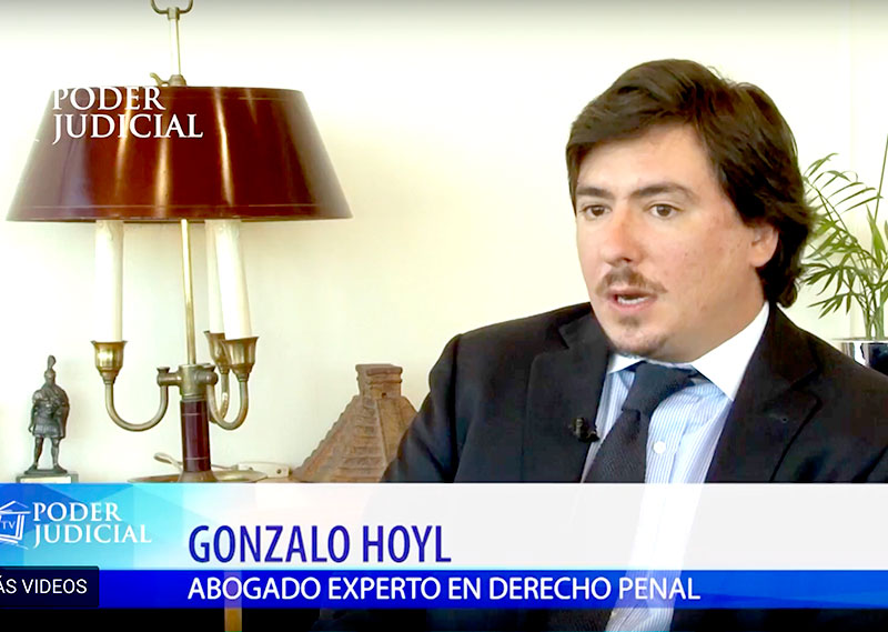 Gonzalo Hoyl en Noticiero Judicial comentando sobre “el Psicópata del Pincel”